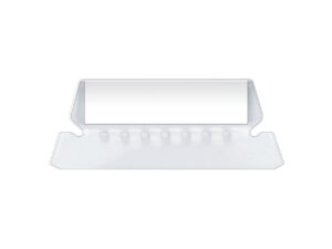 Jinete de 5cm transparente bolsa 25