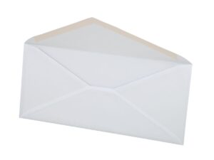 Sobre #10 (24.1 x 10.5 cms) Ampad, Comercial, Solapa V, Engomado, Caja c/500