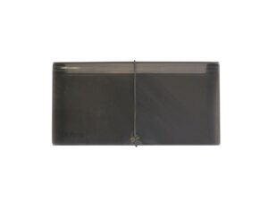 Mini Archivo Expansible Oxford, tamaño 26.5x13.5x3 cms, color suritido: humo y azul, 12 divisiones, etiquetas incluídas, cierre elástico, polipopileno