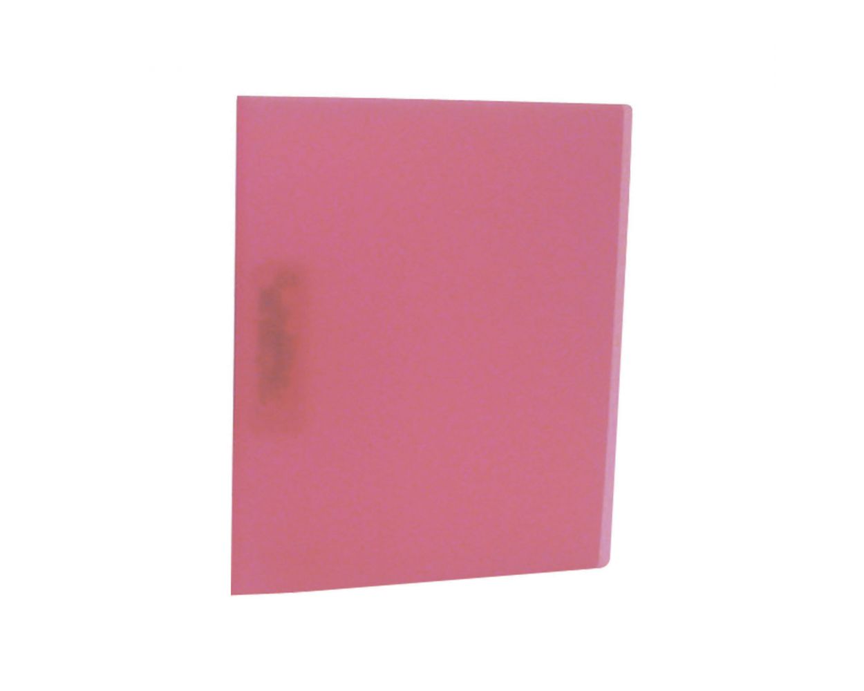 Carpeta con Palanca Oxford, tamaño carta, color rojo, para 60 hojas, palanca metálica para sujeción de documentos, polipropileno