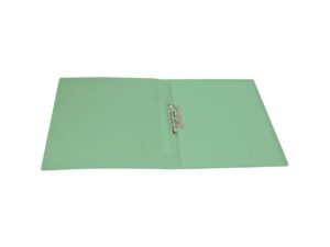 Carpeta con Palanca Oxford, tamaño carta, color verde, para 60 hojas, palanca metálica para sujeción de documentos, polipropilen