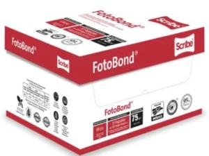 Caja papel fotobond scribe carta